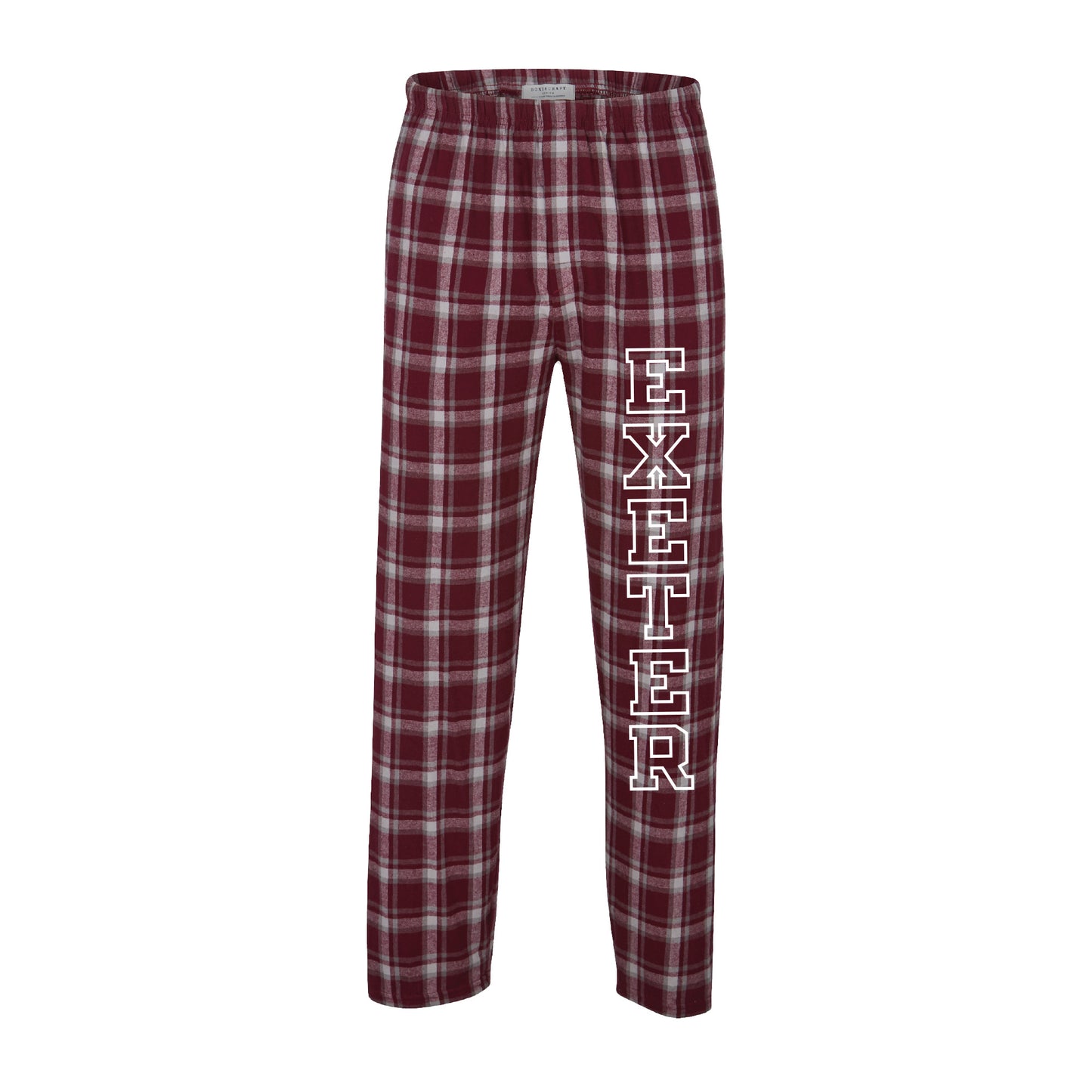 Unisex Exeter Plaid Flannel Pant