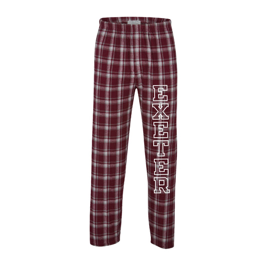 Unisex Exeter Plaid Flannel Pant