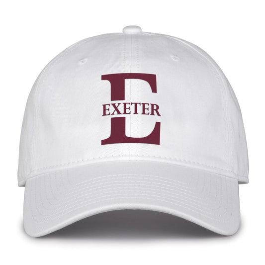 Exeter White Baseball Hat