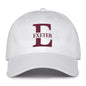 Exeter White Baseball Hat